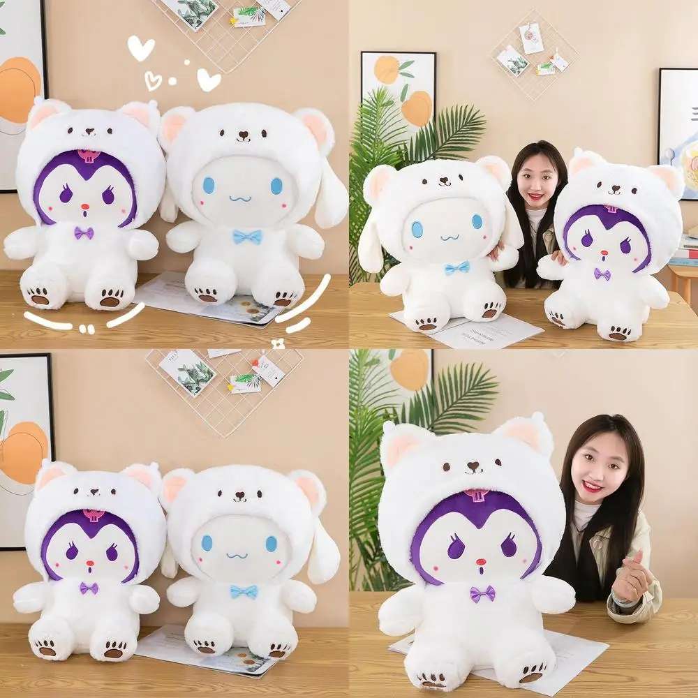 Kawaii плюшевая игрушка, мягкая кукла, милая трансформация Kuromi My Melody Cinnamoroll, медведь, плюшевая игрушка для девочек, подарок на день рождения
Kawaii плюшевая игрушка, мягкая кукла, милая трансформация Kuromi My Melody Cinnamoroll, медведь, плюшевая игрушка для девочек, подарок на день рождения