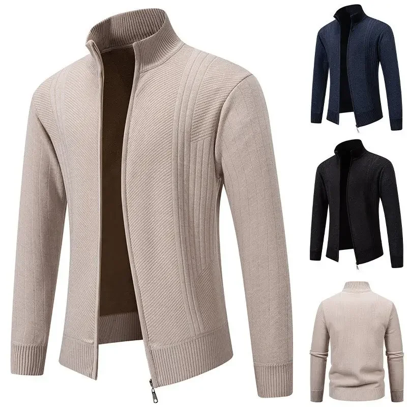Высококачественный мужской повседневный кардиган на флисовой подкладке с воротником-стойкой, куртка-свитер, осень-зима, универсальная верхняя одежда 8995-P46 юаней
Высококачественный мужской повседневный кардиган на флисовой подкладке с воротником-стойкой, куртка-свитер, осень-зима, универсальная верхняя одежда 8995-P46 юаней