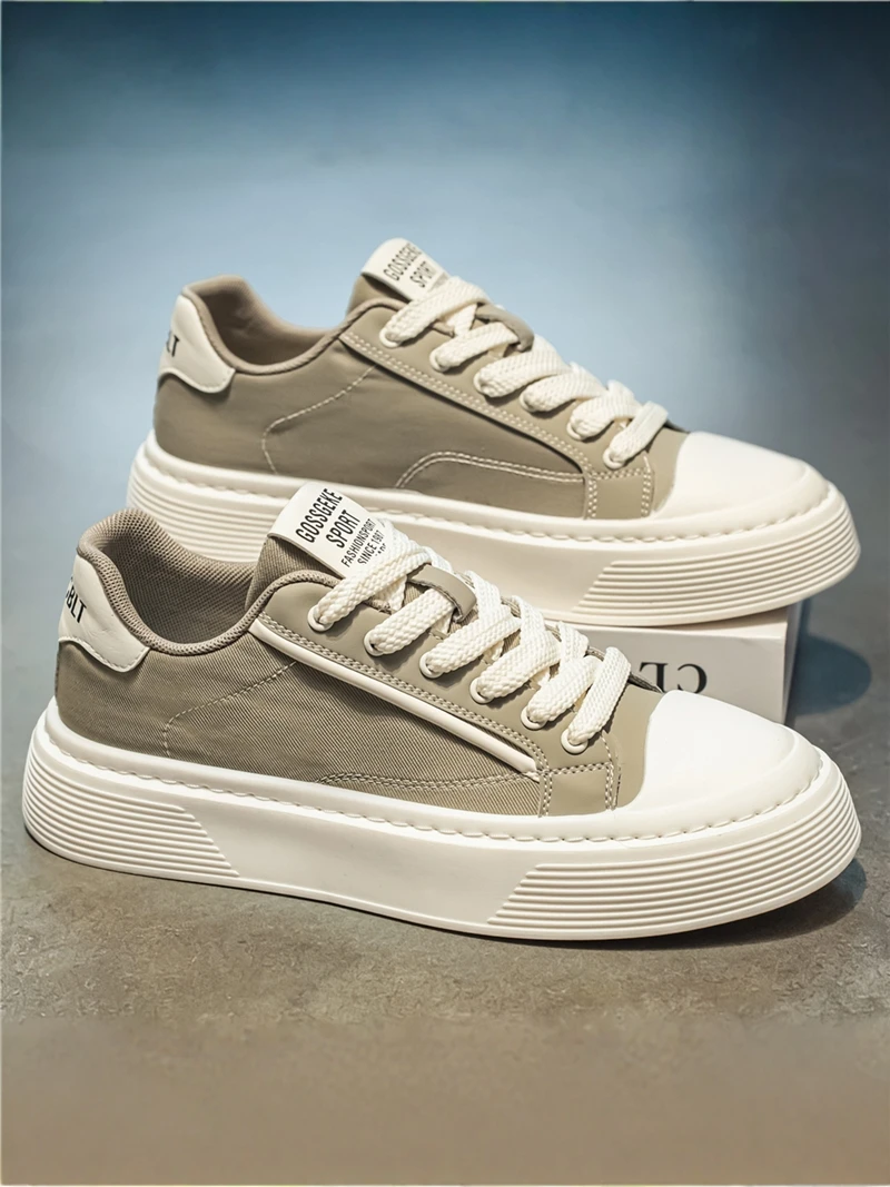Casual Canvas Shoes for Men Summer Trendy All-Match Low-Top Leisure Board Shoes Youth Sports Thick Bottom Student Fashion Shoes
Casual Canvas Shoes for Men Summer Trendy All-Match Low-Top Leisure Board Shoes Youth Sports Thick Bottom Student Fashion Shoes
