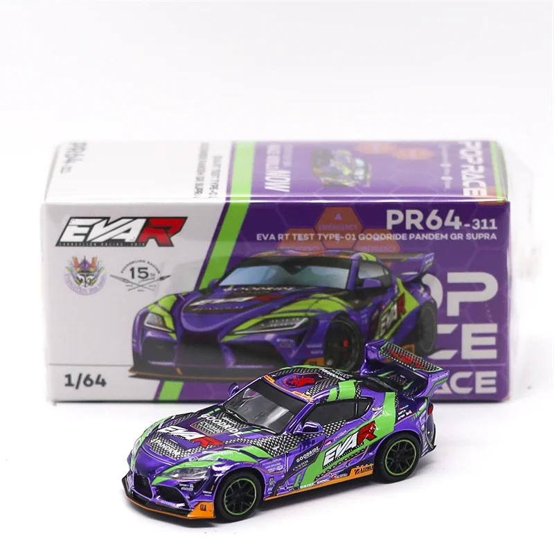 POP RACE 1:64 DLS TURBO / NSX GT3 EVO22 / EVA RT TEST TYPE-01GOODRIDE PANDEM GR SUPRA Diecast Model Car
POP RACE 1:64 DLS TURBO / NSX GT3 EVO22 / EVA RT TEST TYPE-01GOODRIDE PANDEM GR SUPRA Diecast Model Car