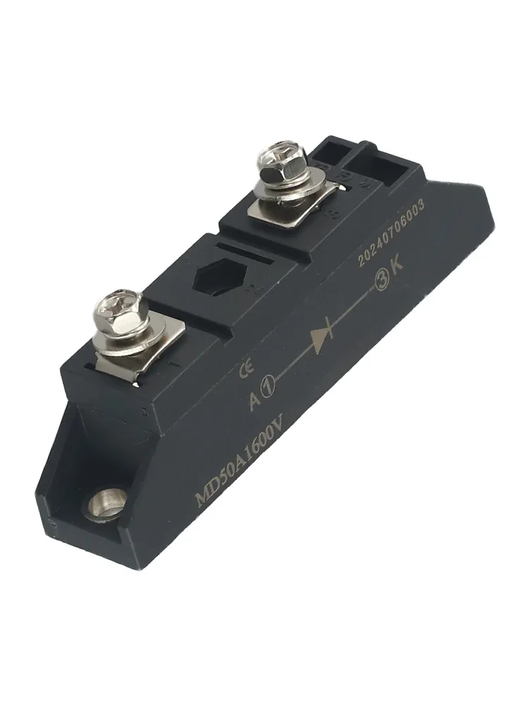 Антиреверсивный зарядный диод MD50A/MD100A/MD200A1600V Модуль антиреверсивного диода Модуль защиты от обратного потока и обратного хода Источники питания
Антиреверсивный зарядный диод MD50A/MD100A/MD200A1600V Модуль антиреверсивного диода Модуль защиты от обратного потока и обратного хода Источники питания