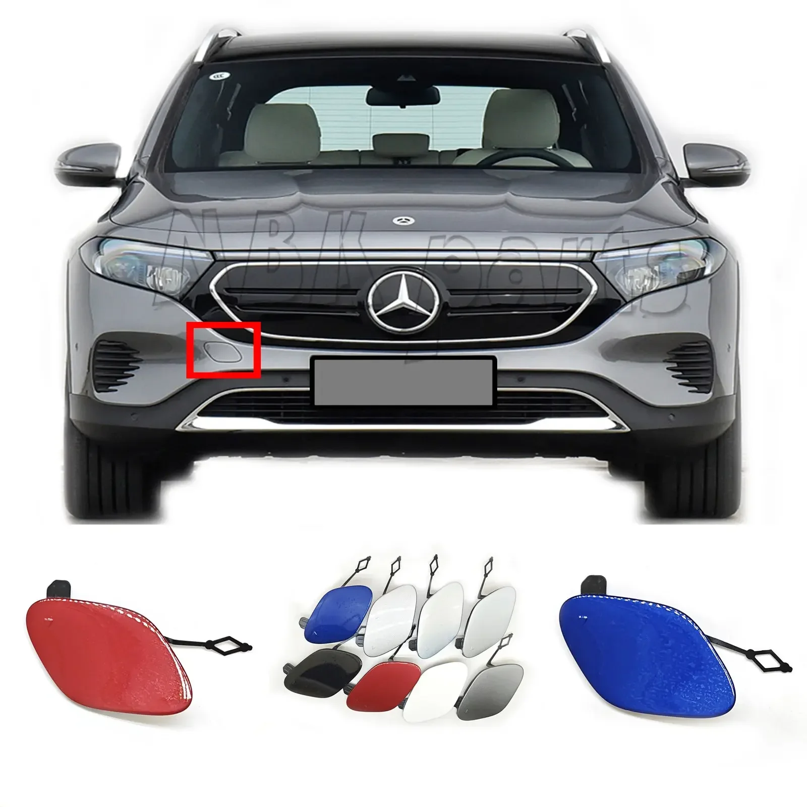 Fit 21-23 Mercedes-Benz EQB class W243 X243 EQB250 EQB260 EQB300 EQB350 Front Tow Eye Hook Cap Cover
Fit 21-23 Mercedes-Benz EQB class W243 X243 EQB250 EQB260 EQB300 EQB350 Front Tow Eye Hook Cap Cover