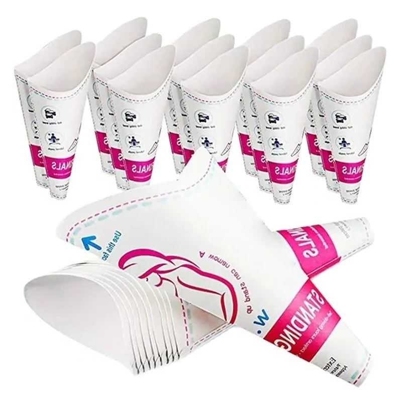 Beauty Waterproof Paper Urinal Funnel 50PCS Standing Pee Cup For Women Urination Device Toilet
Beauty Waterproof Paper Urinal Funnel 50PCS Standing Pee Cup For Women Urination Device Toilet