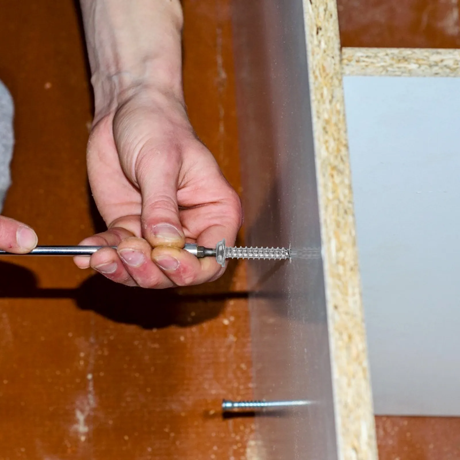 340Pcs Stainless Steel Screws Wear-Resistant Self-Tapping Bolts for Drywall Wood Furniture Sturdy Wallboard Fixings
340Pcs Stainless Steel Screws Wear-Resistant Self-Tapping Bolts for Drywall Wood Furniture Sturdy Wallboard Fixings