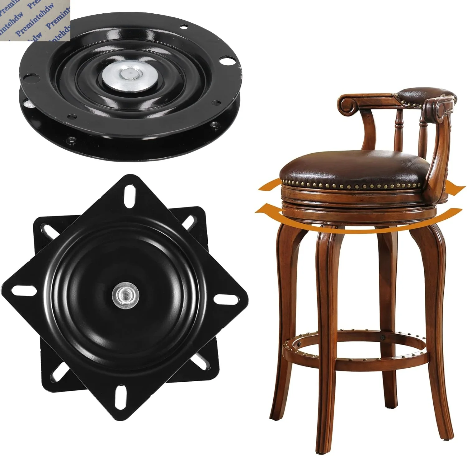 1Pc 360 Degrees Square Round Swivel Plate Chair Bar Stool Boat Van Pilot Seat Base Replacement
1Pc 360 Degrees Square Round Swivel Plate Chair Bar Stool Boat Van Pilot Seat Base Replacement