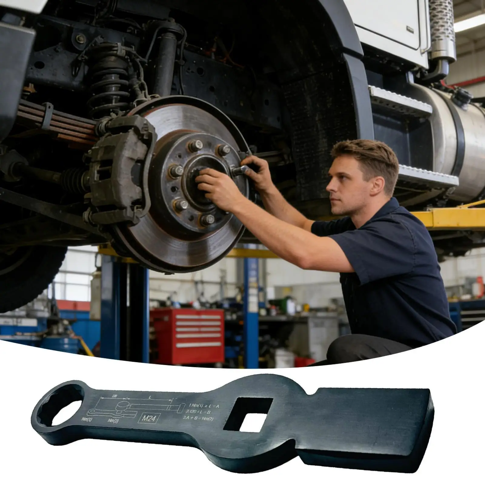 Инструмент для гаечного диска, стальной портативный сверхмощный эргономичный трудосберегающий ключ для обслуживания автомобиля, инструмент для эффективности обслуживания
Инструмент для гаечного диска, стальной портативный сверхмощный эргономичный трудосберегающий ключ для обслуживания автомобиля, инструмент для эффективности обслуживания