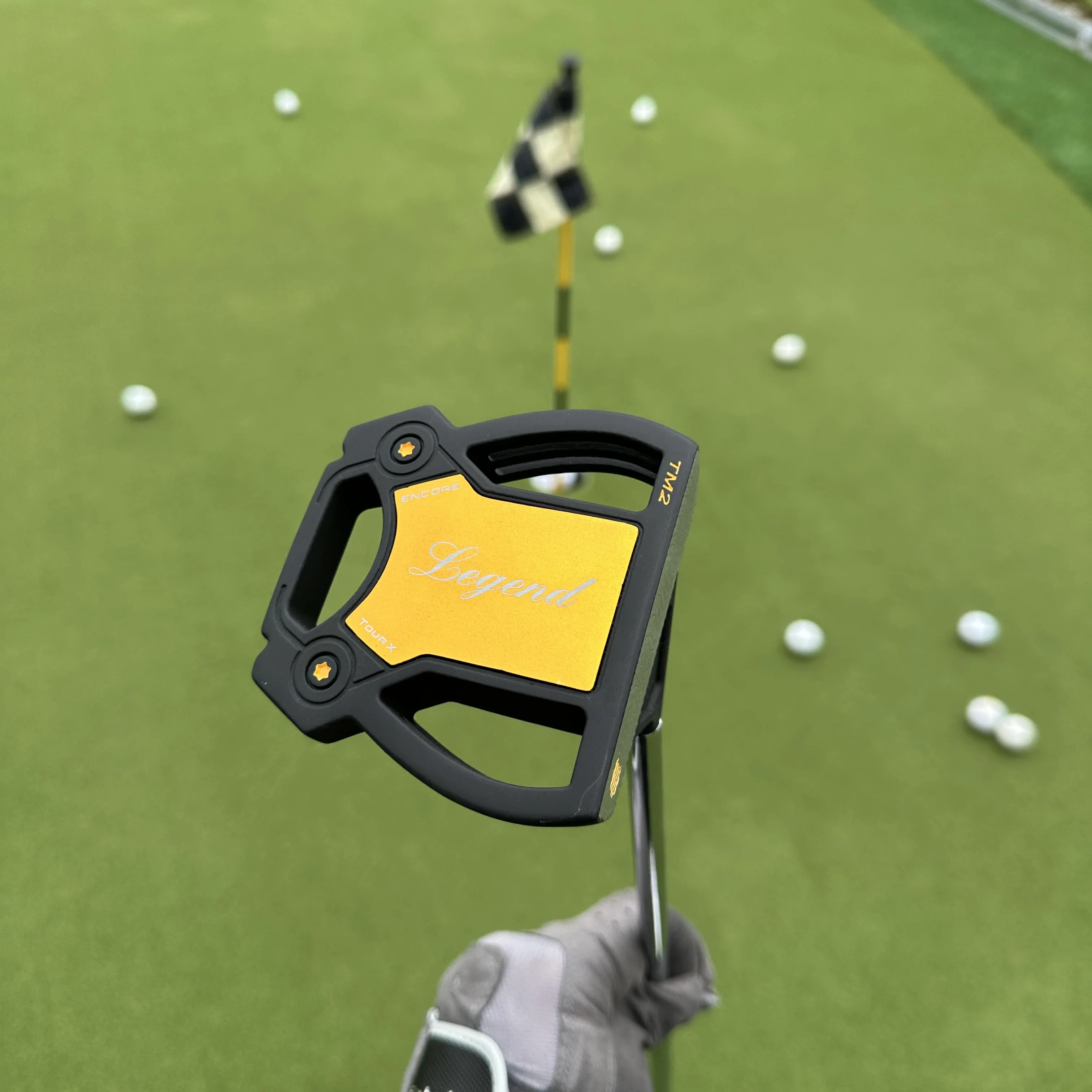 ENCORE Legend Series Golf Putter, 34 Inch Right Hand Golf Putting Club, CNC Dual Blade Pattern Milled Face, High Stability Spide
ENCORE Legend Series Golf Putter, 34 Inch Right Hand Golf Putting Club, CNC Dual Blade Pattern Milled Face, High Stability Spide
