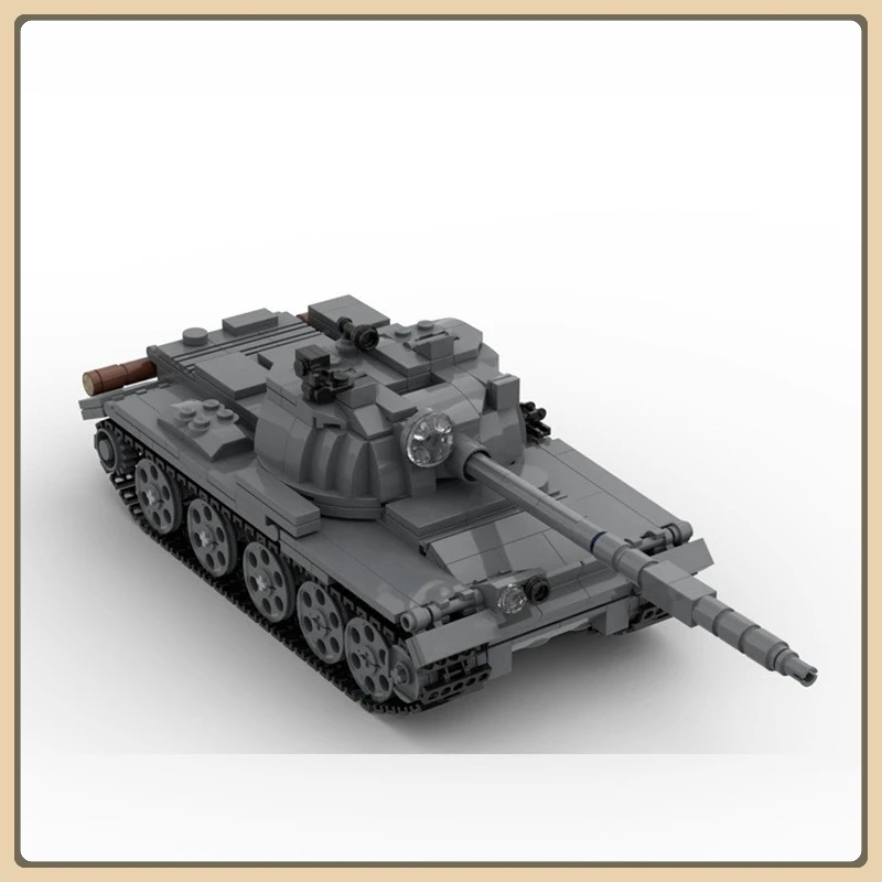 MOC-54854 Строительные блоки T-62 Модель танка Военная серия Креативный подарок Конструктор-головоломка
MOC-54854 Строительные блоки T-62 Модель танка Военная серия Креативный подарок Конструктор-головоломка