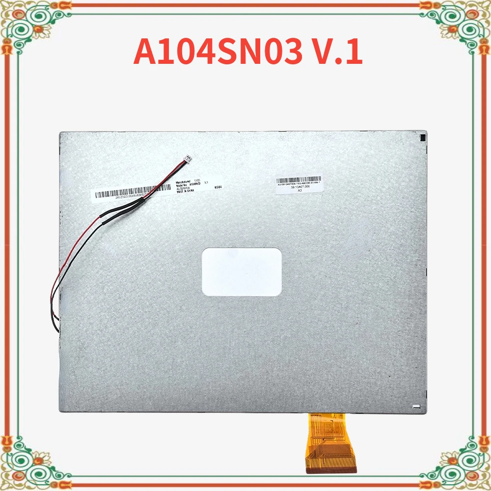 Оригинальный A104SN03 V1 A104SN03 V.1 10,4 дюйма 800*600 ЖК-экран Панель дисплея 60 контактов Идеальная работа Полностью протестировано
Оригинальный A104SN03 V1 A104SN03 V.1 10,4 дюйма 800*600 ЖК-экран Панель дисплея 60 контактов Идеальная работа Полностью протестировано