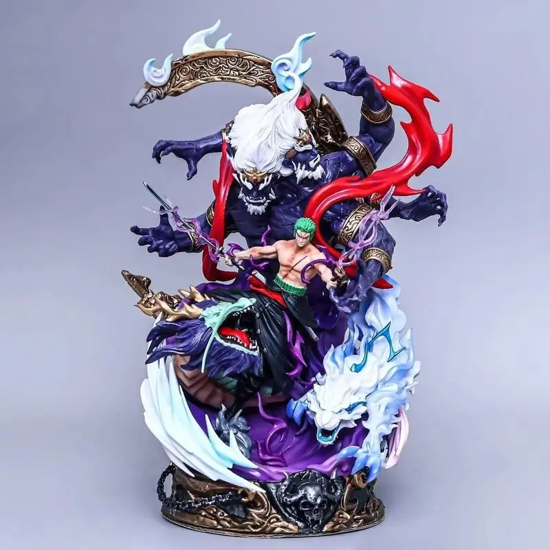 Lx One Piece Roronoa Zoro King Of Hell Enma Action Figure Pvc Statue Collectible Desktop Ornament For Adult Man Anime Fans Gift
Lx One Piece Roronoa Zoro King Of Hell Enma Action Figure Pvc Statue Collectible Desktop Ornament For Adult Man Anime Fans Gift