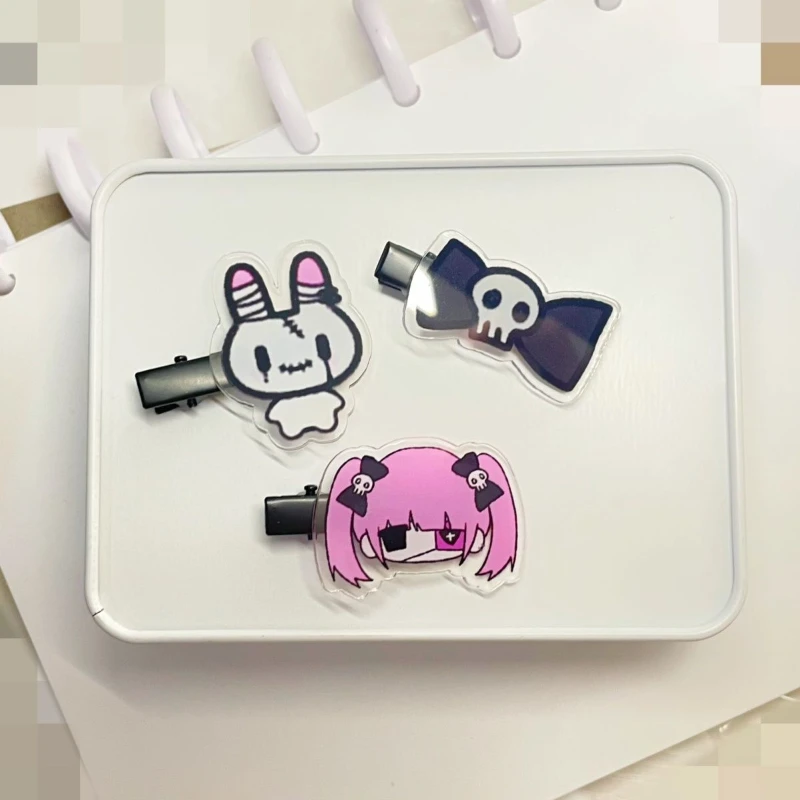 Anime Menherachan Cosplay Headwear JK Lolita Hairpin Gothic Y2K Kawaii Subculture Hairclip Jewelry Girls Hair Accessories Prop
Anime Menherachan Cosplay Headwear JK Lolita Hairpin Gothic Y2K Kawaii Subculture Hairclip Jewelry Girls Hair Accessories Prop