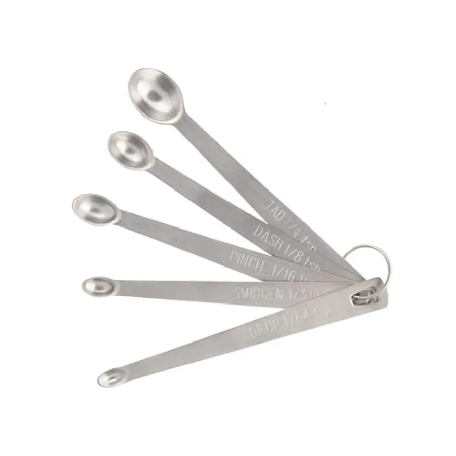 Mini Measuring Spoons Set, Stainless Steel Measuring Spoons Set Set of 5
Mini Measuring Spoons Set, Stainless Steel Measuring Spoons Set Set of 5