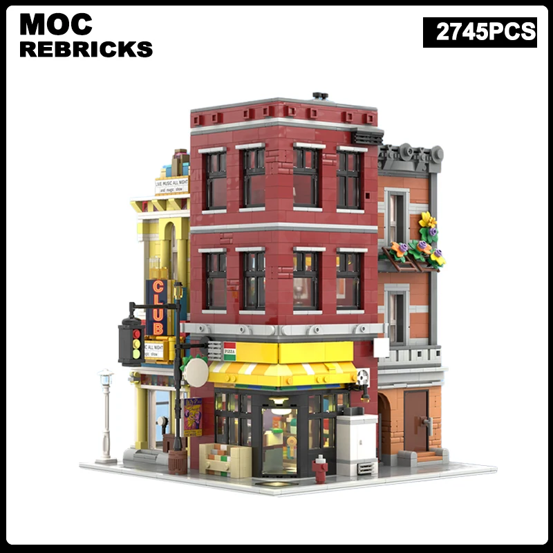 Серия City Street View Deli Store и Club MOC Строительные блоки Оригинальность Кирпичи Модель Дисплей Коллекция Детские игрушки Подарки
Серия City Street View Deli Store и Club MOC Строительные блоки Оригинальность Кирпичи Модель Дисплей Коллекция Детские игрушки Подарки