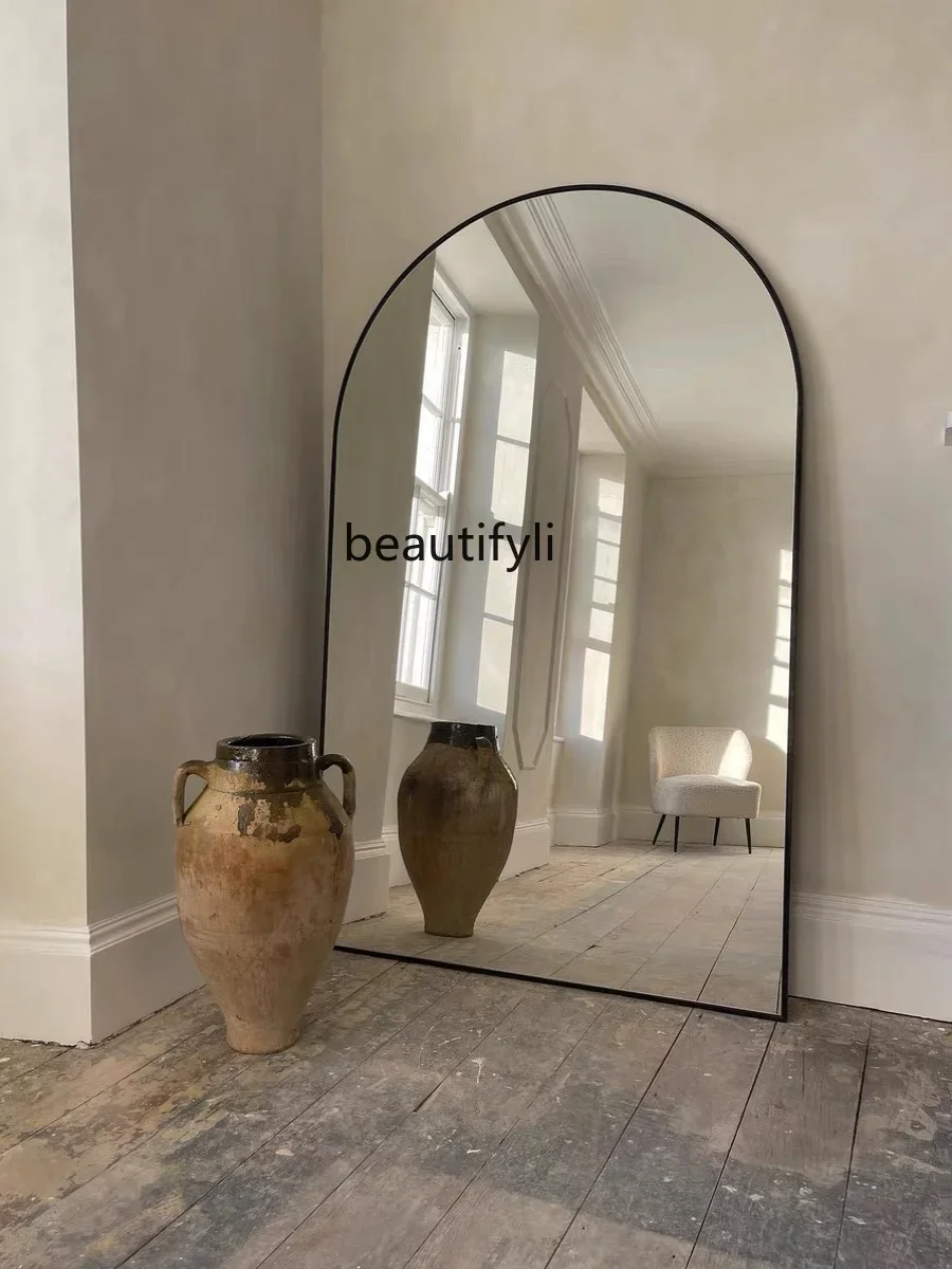 A13 Designer Recommend Arch Full-Length Mirror Clothing Store Floor Mirror Home Bedroom Dressing Mirror living room decoration
A13 Designer Recommend Arch Full-Length Mirror Clothing Store Floor Mirror Home Bedroom Dressing Mirror living room decoration