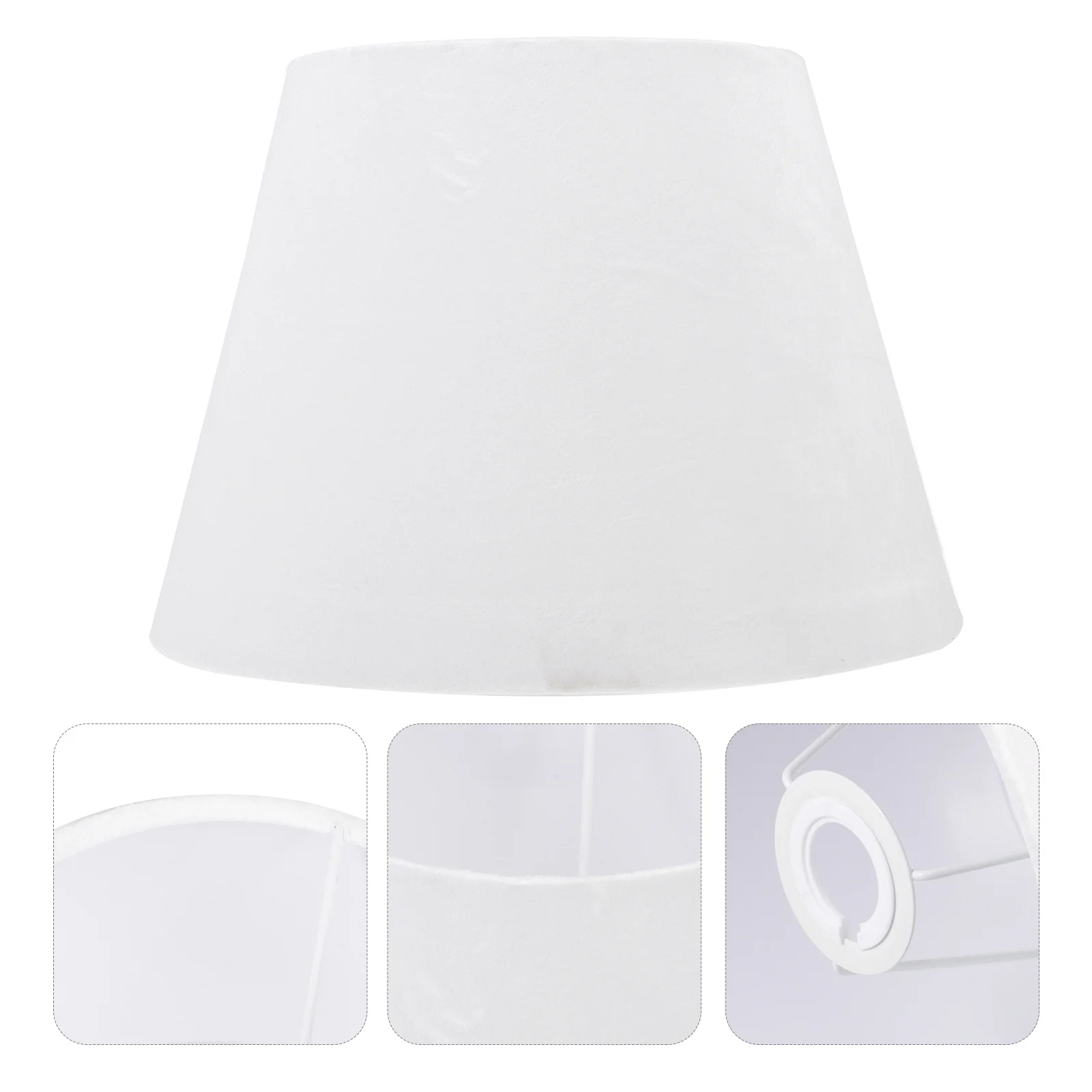 1Pcs White Lampshade Premium Cloth Build Compact Lightweight Fit for Bedside Lamp Ceiling Light Warm Atmosphere Decor Simple
1Pcs White Lampshade Premium Cloth Build Compact Lightweight Fit for Bedside Lamp Ceiling Light Warm Atmosphere Decor Simple