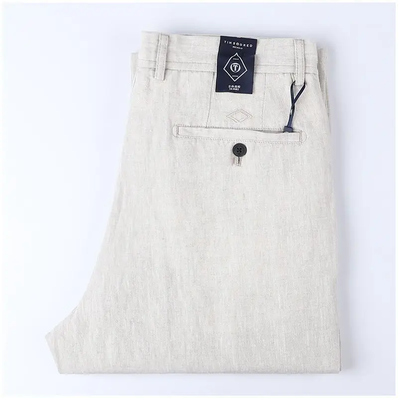 Summer Thin 2026 High-end Light Luxury 100% Linen Men's Casual Pants Breathable Straight Trousers Men's Social Pants Tailoring
Summer Thin 2026 High-end Light Luxury 100% Linen Men's Casual Pants Breathable Straight Trousers Men's Social Pants Tailoring