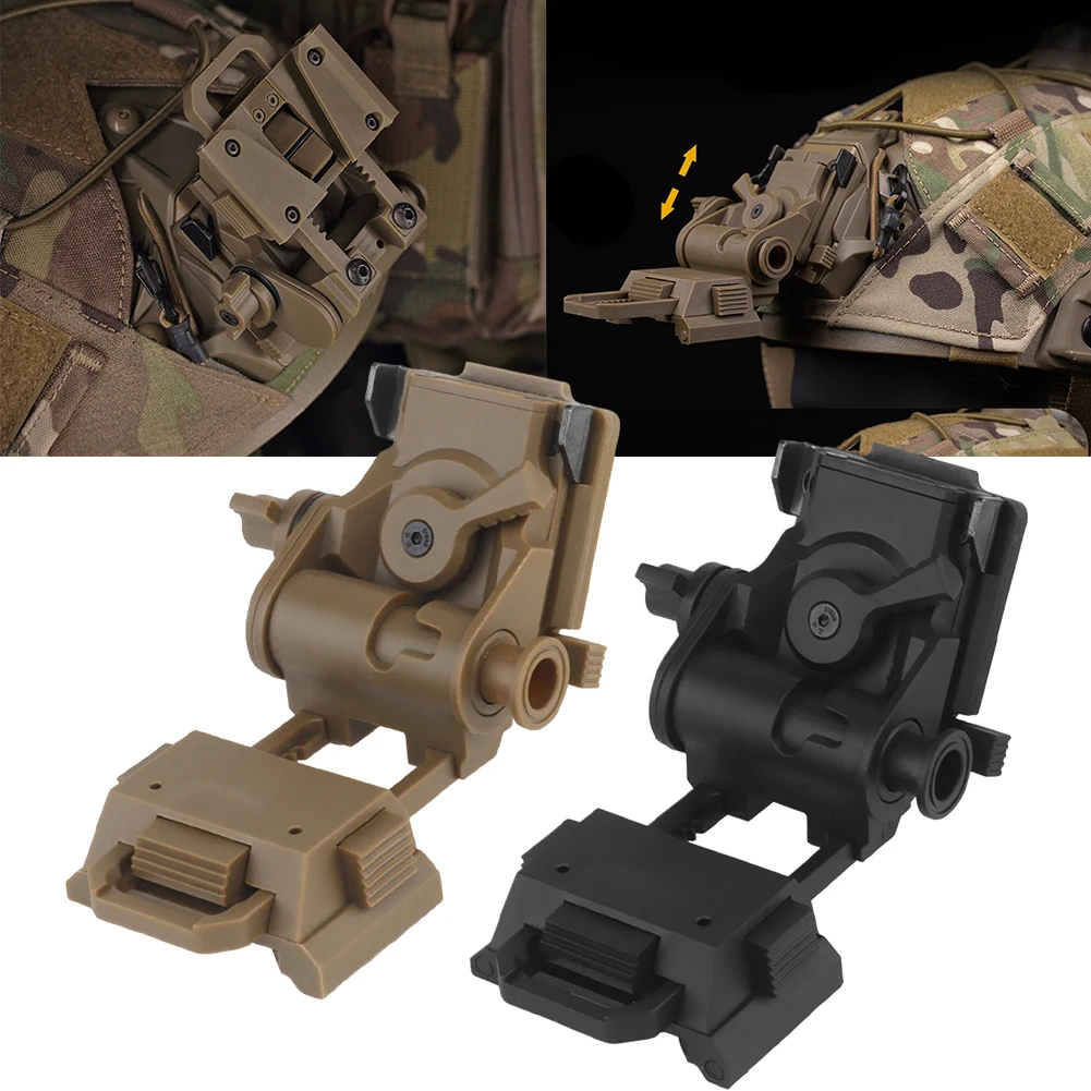 For L4G24 Accessory Holder Compatible with Most Helmets Optimized Design for Using For night Vision Devices Safely
For L4G24 Accessory Holder Compatible with Most Helmets Optimized Design for Using For night Vision Devices Safely