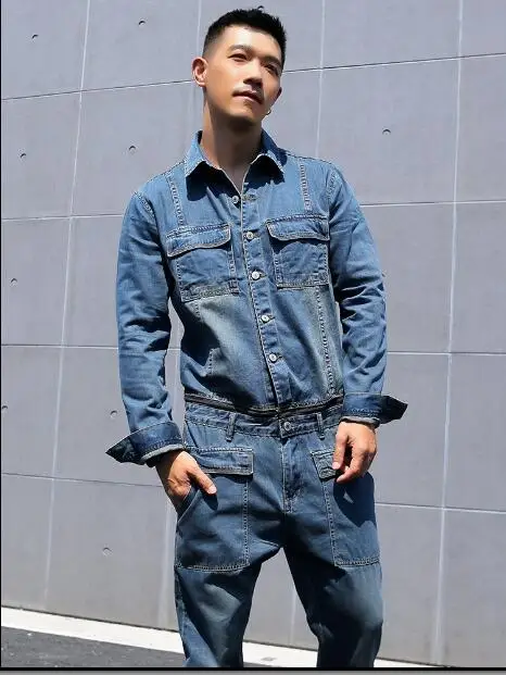 2023 Spring and Autumn Men's Jeans Jumpsuit Detachable Strap Pants Denim Pants Slim Fit Jumpsuit Trend
2023 Spring and Autumn Men's Jeans Jumpsuit Detachable Strap Pants Denim Pants Slim Fit Jumpsuit Trend