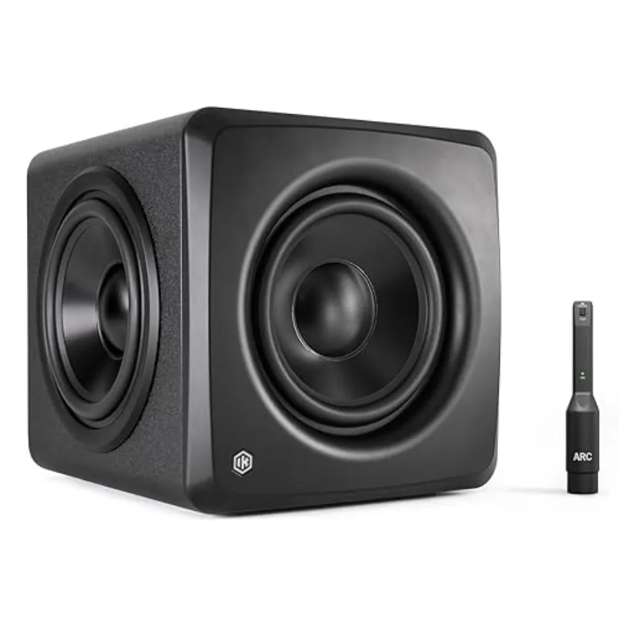 Studio subwoofer for small studios monitor setups: iLoud Sub, compact 25Hz, ARC X calibration, 6.5 driver, dual passive radiato
Studio subwoofer for small studios monitor setups: iLoud Sub, compact 25Hz, ARC X calibration, 6.5 driver, dual passive radiato