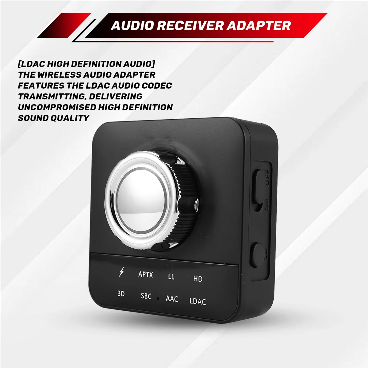 POP-lComaptible-Bluetooth 5.0 Music Receiver with LDAC AAC 3D Stereo HiFi Audio Wireless Adapter for RCA 3.5mm
POP-lComaptible-Bluetooth 5.0 Music Receiver with LDAC AAC 3D Stereo HiFi Audio Wireless Adapter for RCA 3.5mm