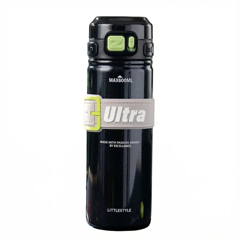 600ML Vacuum Flask, Stainless Steel Leak Proof Thermos with One Hand Open Lid, Portable Handle, Sport Travel Water Bottle Hiking
600ML Vacuum Flask, Stainless Steel Leak Proof Thermos with One Hand Open Lid, Portable Handle, Sport Travel Water Bottle Hiking