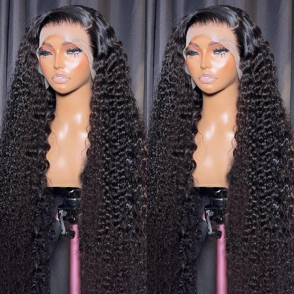 Brazilian 13x6 Transparent Deep Wave Lace Frontal Wig Human Hair Glueless 30 40 Inch 13x4 Water Wave Lace Front Wig For Women
Brazilian 13x6 Transparent Deep Wave Lace Frontal Wig Human Hair Glueless 30 40 Inch 13x4 Water Wave Lace Front Wig For Women