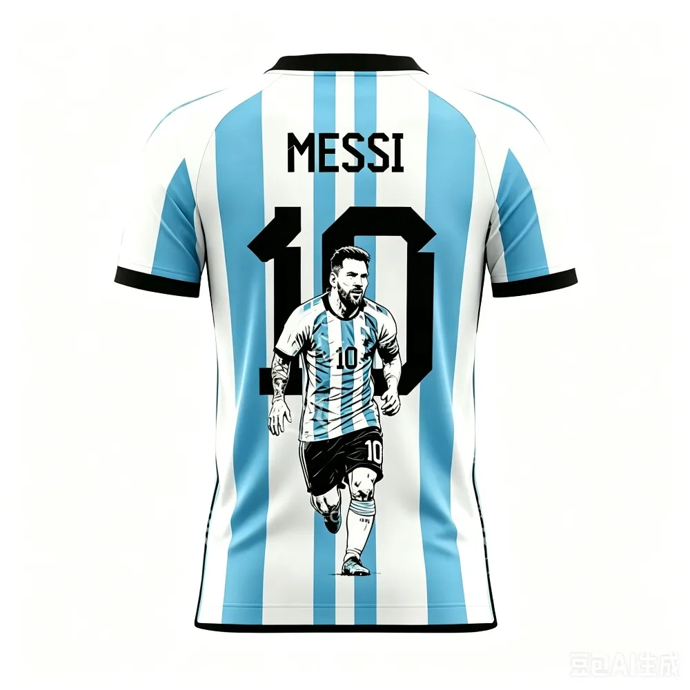 Messi Pattern Summer 3D Printed Children's Outfit Football Jersey T-shirt. Loose and Comfortable Suitable for Daily Wear
Messi Pattern Summer 3D Printed Children's Outfit Football Jersey T-shirt. Loose and Comfortable Suitable for Daily Wear