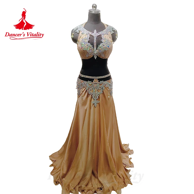 Belly Dance Performance Suit for Women Senior Stones Bra+customized Chiffon Long Skirt 2pcs Oriental Dance High End Dance Skirt
Belly Dance Performance Suit for Women Senior Stones Bra+customized Chiffon Long Skirt 2pcs Oriental Dance High End Dance Skirt