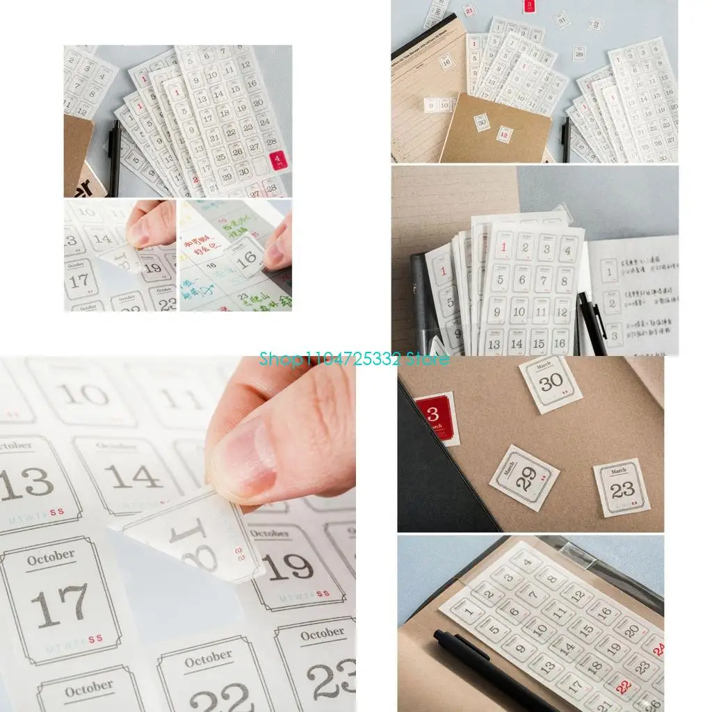 P5EA 12 Sheets Date Sticker 365 Days Journal Sticker Calendar Sticker Craft Supplies
P5EA 12 Sheets Date Sticker 365 Days Journal Sticker Calendar Sticker Craft Supplies