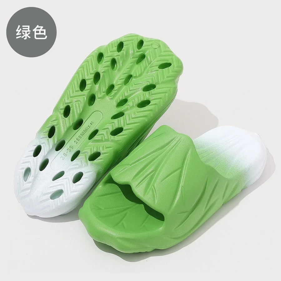 New Popular Creative Cabbage Slides Woman Breathable Home Slippers Drain Hole Novelty EVA Shoe Quick Dry Indoor Bathroom Slipper
New Popular Creative Cabbage Slides Woman Breathable Home Slippers Drain Hole Novelty EVA Shoe Quick Dry Indoor Bathroom Slipper