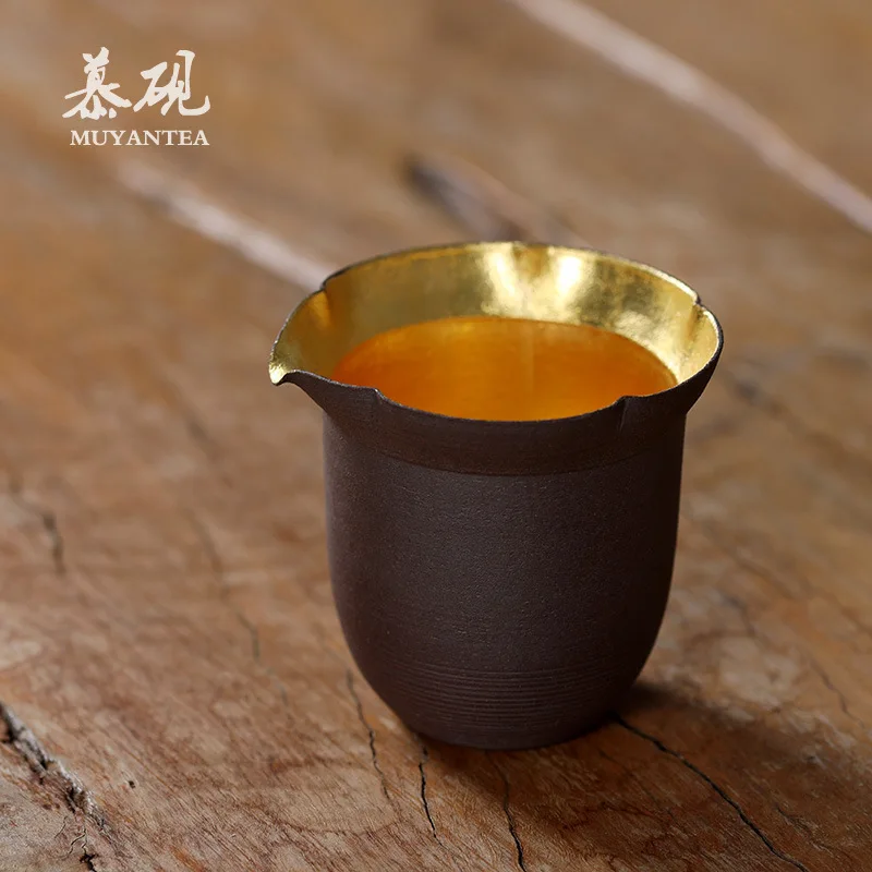 Mutaoyu Japan Imabashi Natsuyama Kiyomizu-Yaki Gongdao Handmade Thin-Walled Gold-Leaf Evenly Coated Cup, Household Tea Sharing
Mutaoyu Japan Imabashi Natsuyama Kiyomizu-Yaki Gongdao Handmade Thin-Walled Gold-Leaf Evenly Coated Cup, Household Tea Sharing