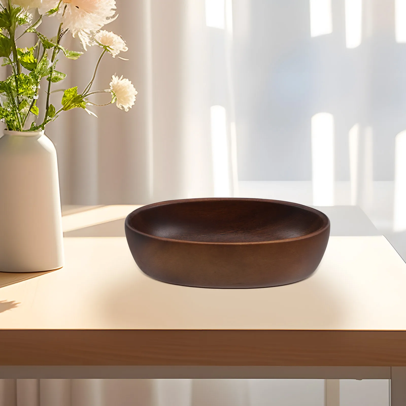 Boat Shaped Wooden Bowl Vintage Kitchen Fruit Salad Large Capacity Decorative Counter Dough Serving Bowls Wood Bowls for Home
Boat Shaped Wooden Bowl Vintage Kitchen Fruit Salad Large Capacity Decorative Counter Dough Serving Bowls Wood Bowls for Home