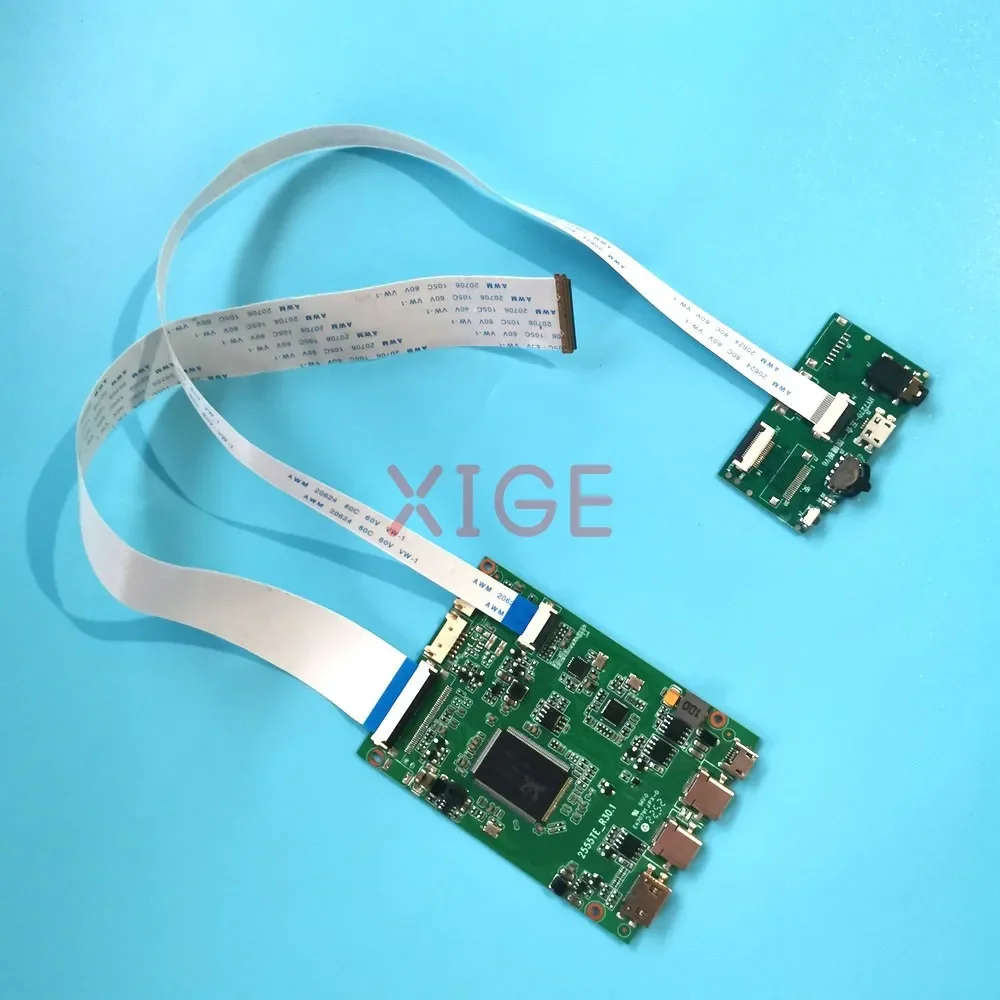 LCD Controller Driver Board For B156HAN08.0 B156HAN08.2/3/4 15.6" Laptop Matrix 1920x1080 EDP 40-Pin Mini-HDMI 2TYPE-C DIY Kit
LCD Controller Driver Board For B156HAN08.0 B156HAN08.2/3/4 15.6" Laptop Matrix 1920x1080 EDP 40-Pin Mini-HDMI 2TYPE-C DIY Kit