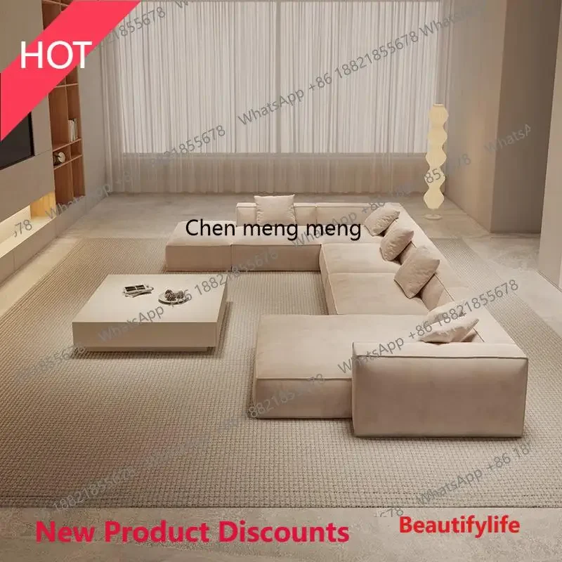 P32 Minimalist sofa, large flat matte cloth, island, free combination module sofa
P32 Minimalist sofa, large flat matte cloth, island, free combination module sofa