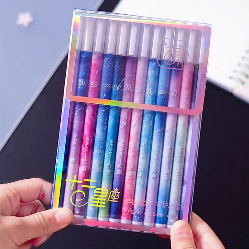 0.5mm Cute Needle Pen Twelve Constellation Stationery Gel Pens Student Art Children For School Anime Pen Office Supply
0.5mm Cute Needle Pen Twelve Constellation Stationery Gel Pens Student Art Children For School Anime Pen Office Supply