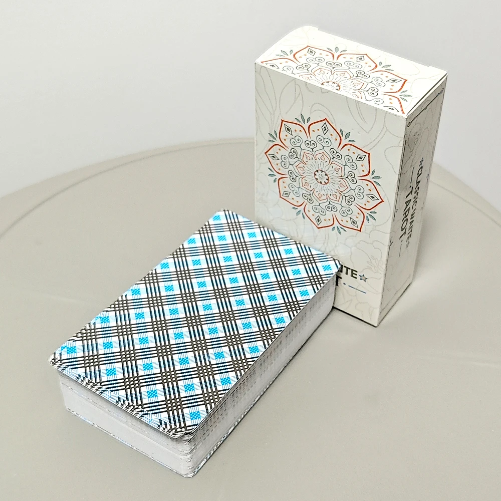 Classic Waite Tarot Deck 78 Pcs Rainbow Holographic Tarot Cards for Beginners 10*6cm
Classic Waite Tarot Deck 78 Pcs Rainbow Holographic Tarot Cards for Beginners 10*6cm