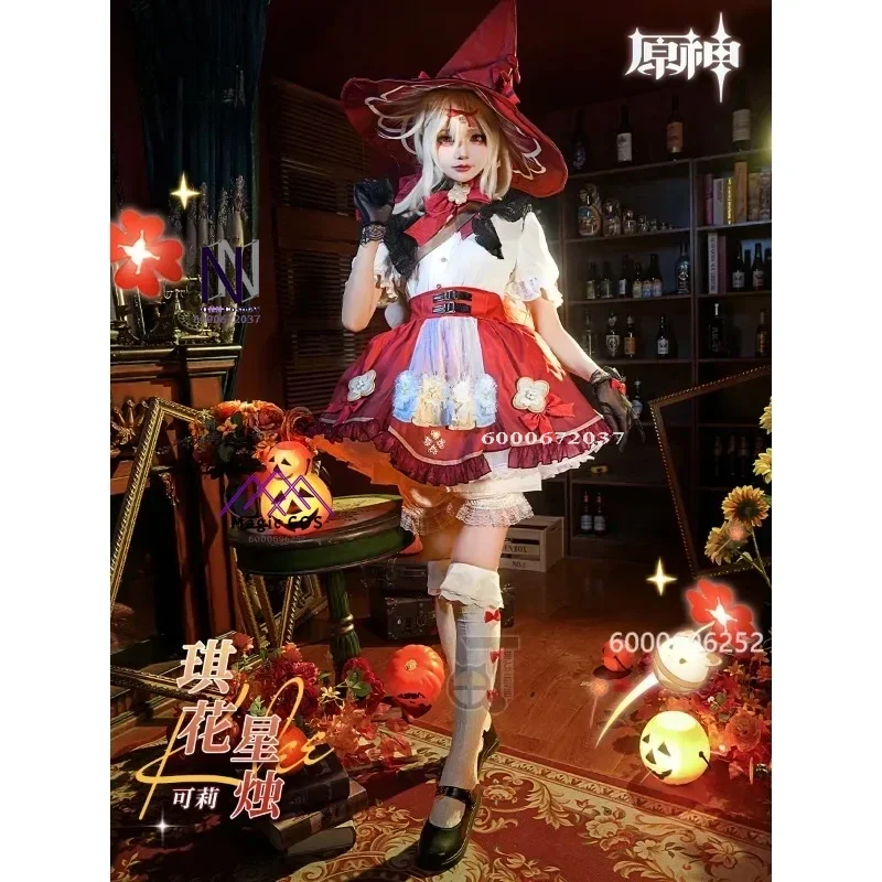 Genshin Impact Game Klee New Skin Cosplay Costume Full Set Anime Outfit Women Halloween Carnival Role Play Clothing New Arrival
Genshin Impact Game Klee New Skin Cosplay Costume Full Set Anime Outfit Women Halloween Carnival Role Play Clothing New Arrival
