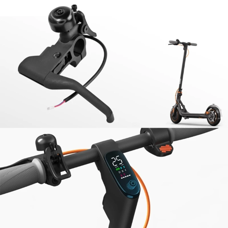 Universals Electric Scooter Brake Handle With Bells for F20 F25 F30 F40 Brake Handle Left Brake Lever Easy to Install 24BD
Universals Electric Scooter Brake Handle With Bells for F20 F25 F30 F40 Brake Handle Left Brake Lever Easy to Install 24BD