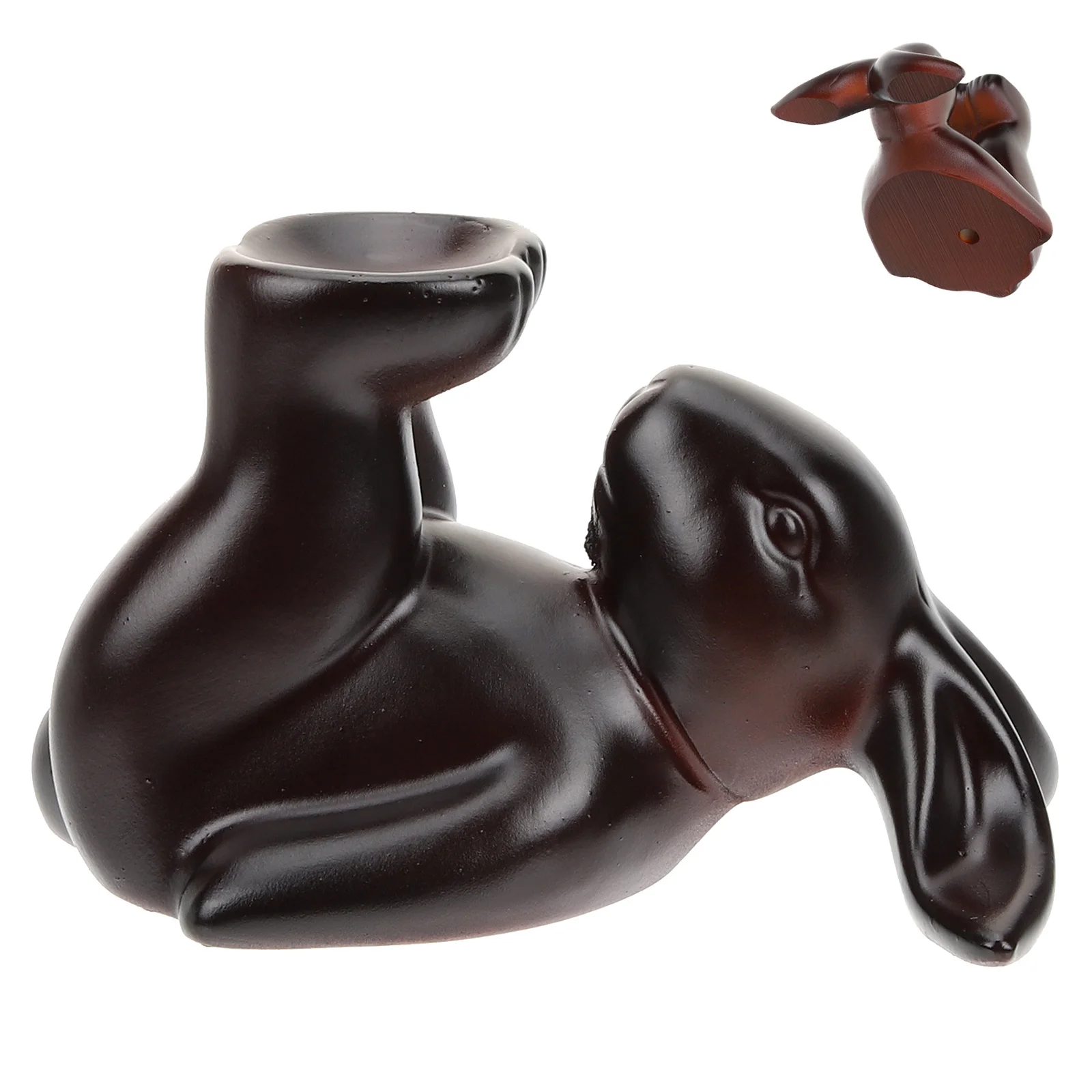 Bunny Sphere Holder Vintage Home Decor Resin Crystal Ball Globe Display with Base Stand
Bunny Sphere Holder Vintage Home Decor Resin Crystal Ball Globe Display with Base Stand