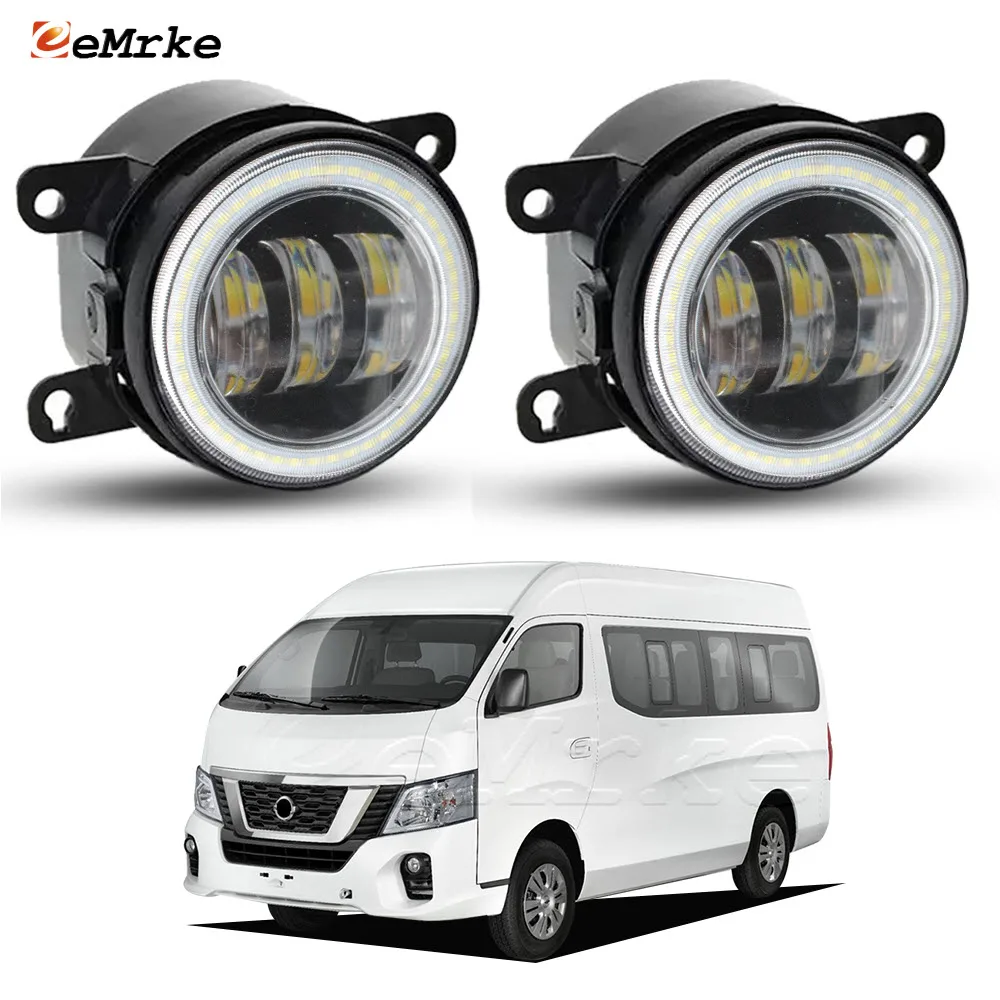 Обновление светодиодных противотуманных фар DRL для Nissan NV350 Caravan Urvan Isuzu Como 2018 2019 2020 2021, автомобильные PTF с прозрачными линзами, кольца с ангельскими глазками
Обновление светодиодных противотуманных фар DRL для Nissan NV350 Caravan Urvan Isuzu Como 2018 2019 2020 2021, автомобильные PTF с прозрачными линзами, кольца с ангельскими глазками