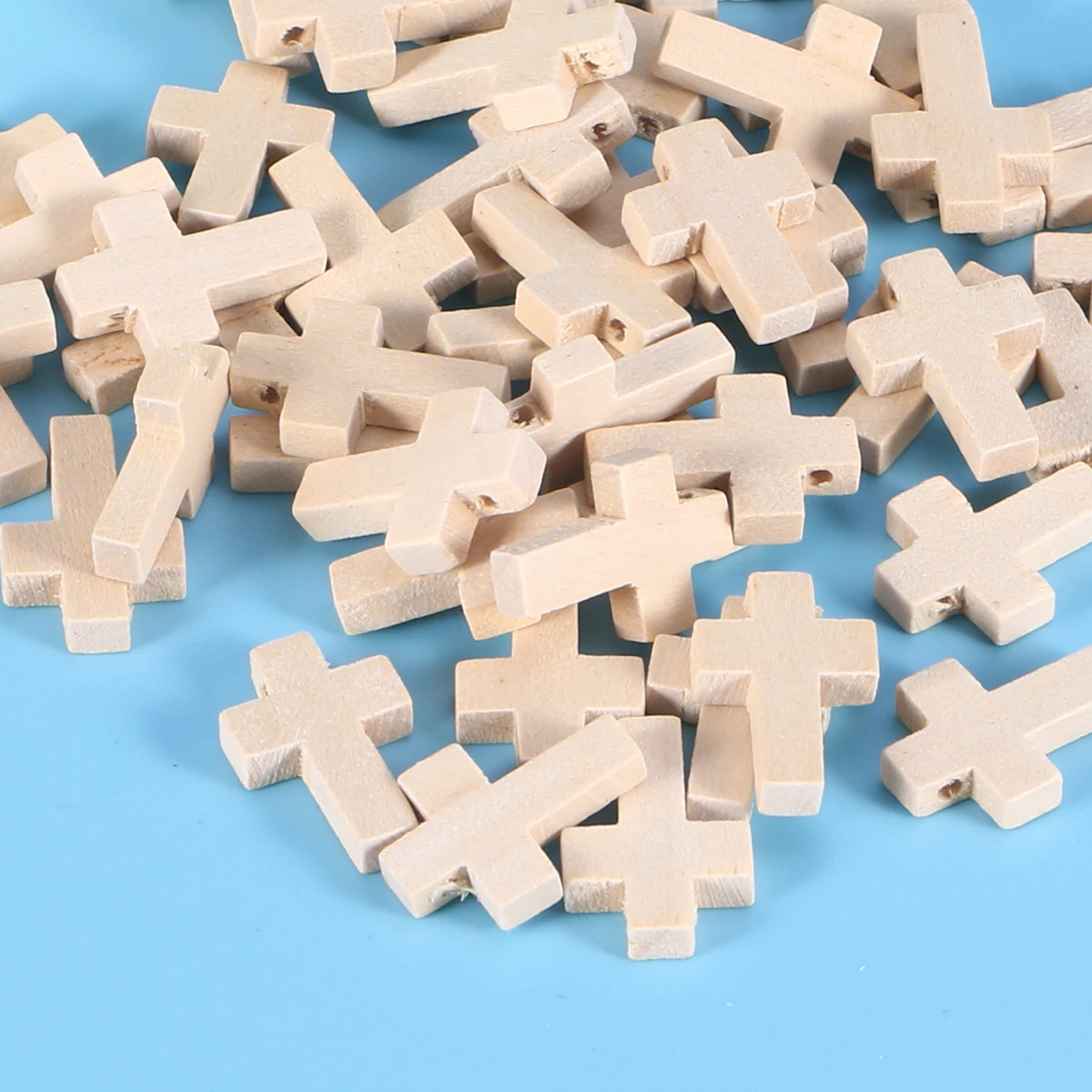 100pcs Cross Pendants Natural Color Side Diy Wooden Accessories Drilled Beads for Necklace DIY Jewelry Making Accessories
100pcs Cross Pendants Natural Color Side Diy Wooden Accessories Drilled Beads for Necklace DIY Jewelry Making Accessories