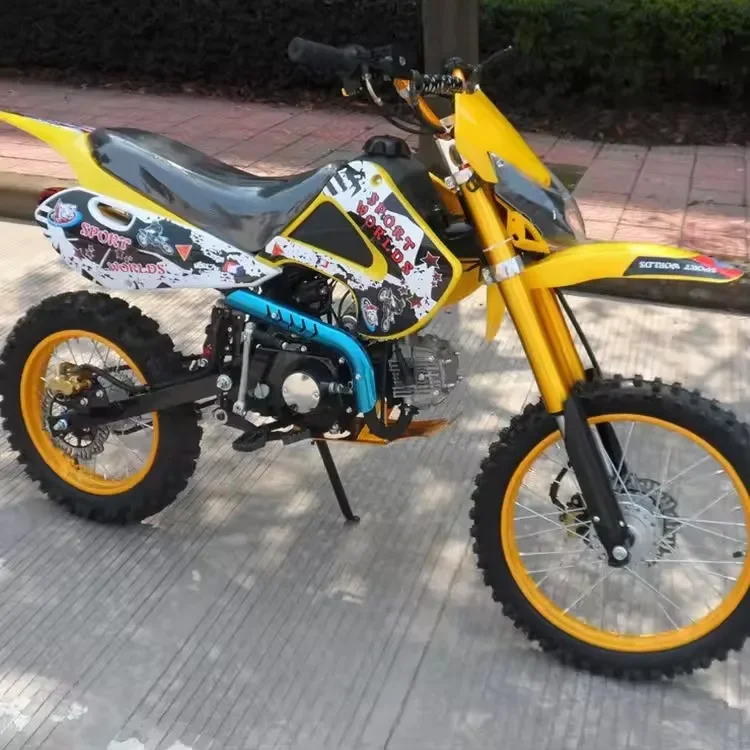 125CC 4-Stroke High-speed Mountain Gasoline Motorbike OFFroad Superbike Competitive 2Wheel Racing Dirt Bike Gas Adult Motorcycle
125CC 4-Stroke High-speed Mountain Gasoline Motorbike OFFroad Superbike Competitive 2Wheel Racing Dirt Bike Gas Adult Motorcycle