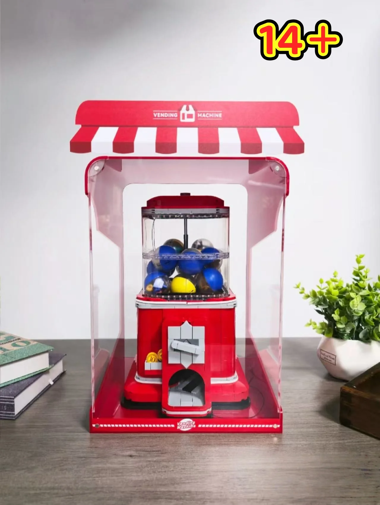 2026 New 1343pcs Creative Ideas Vending Machine Set 21358 Building Blocks Coin Operated Play Game Brick Toys Gifts
2026 New 1343pcs Creative Ideas Vending Machine Set 21358 Building Blocks Coin Operated Play Game Brick Toys Gifts