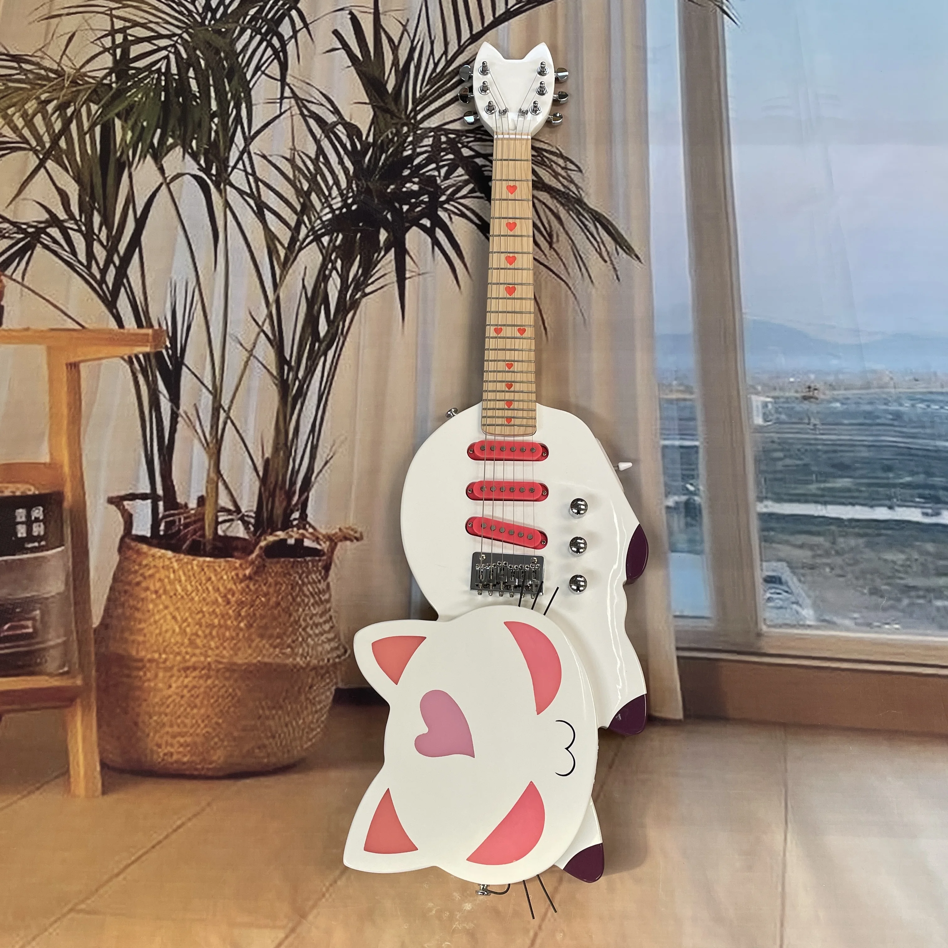 6-string personality electric guitar, three single-coil pickup guitars, beginner-friendly and high-looks-level electric guitarra
6-string personality electric guitar, three single-coil pickup guitars, beginner-friendly and high-looks-level electric guitarra
