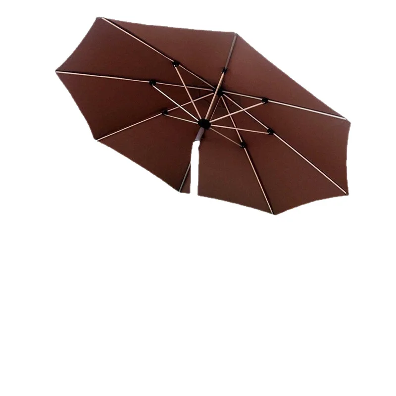 Central column umbrella, iron frame, with steering, outdoor, courtyard, parasol, central column, stall 
Central column umbrella, iron frame, with steering, outdoor, courtyard, parasol, central column, stall