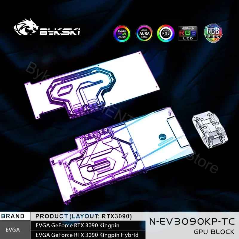Bykski RTX3090 Active Backplate Water Block For EVGA RTX3090 Kingpin Hybrid Graphics Card,VRAM Radiator GPU Cooler N-EV3090KP-TC
Bykski RTX3090 Active Backplate Water Block For EVGA RTX3090 Kingpin Hybrid Graphics Card,VRAM Radiator GPU Cooler N-EV3090KP-TC