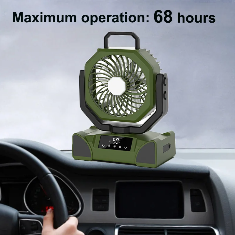 Portable Fan Light Camping Fan Light Rechargeable Portable Circulator Wireless Ceiling Electric Fan With Power Bank LED Lighting
Portable Fan Light Camping Fan Light Rechargeable Portable Circulator Wireless Ceiling Electric Fan With Power Bank LED Lighting