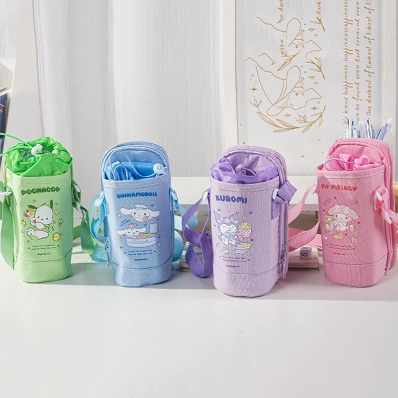 Sanrio Kawaii Pochacco Pencil Case My Melody Cinnamoroll Anime Cartoon Large Capacity Portable Creative Student Stationery Bags
Sanrio Kawaii Pochacco Pencil Case My Melody Cinnamoroll Anime Cartoon Large Capacity Portable Creative Student Stationery Bags