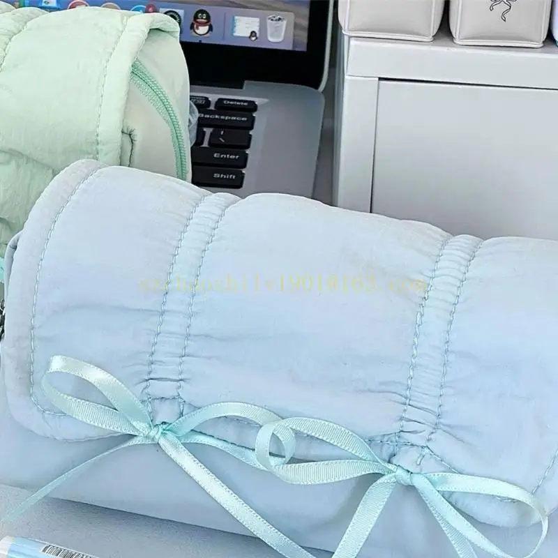 62KA Bowknot Pen Pouches Large Capacity Pencil Case Pen Organizers Travel Makeup Bag
62KA Bowknot Pen Pouches Large Capacity Pencil Case Pen Organizers Travel Makeup Bag