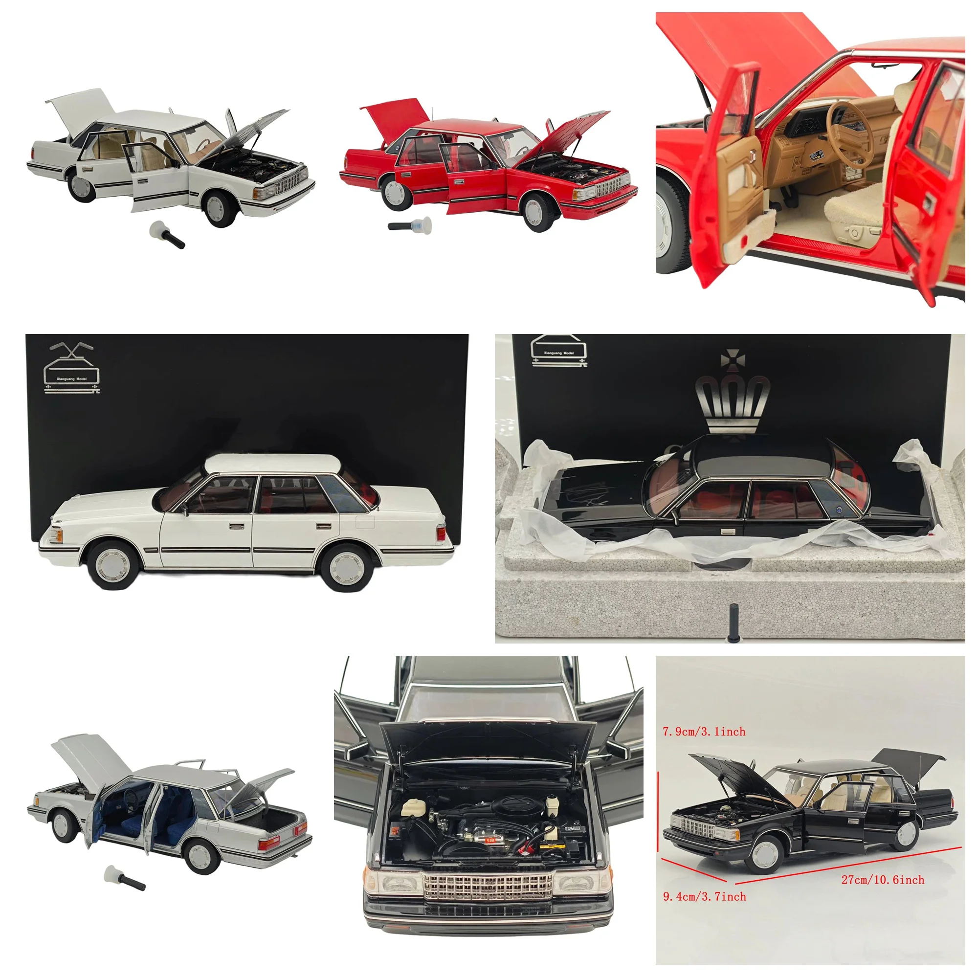 Xiaoguang 1/18 for Crown Seventh Generation MS122 with Exquisite interior Diecast Model Car Limited Collection Gifts Display
Xiaoguang 1/18 for Crown Seventh Generation MS122 with Exquisite interior Diecast Model Car Limited Collection Gifts Display